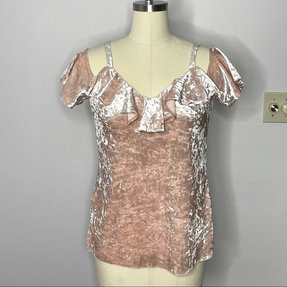 New York & Company Tops - New York & Company- 7th Avenue Velvet Top